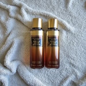 2 victorias secret vanilla amber bourbon
